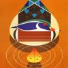 Abstract Art Charley Harper Paint by numbers