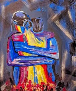 Abstract Romance paint by numbers