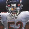 Khalil Mack Paint by numbers