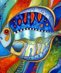 Aesthetic Fish Paint by numbers