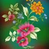 Aesthetic Flowers paint by numbers