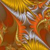 Aesthetic Fractal Chaos Paint by numbers