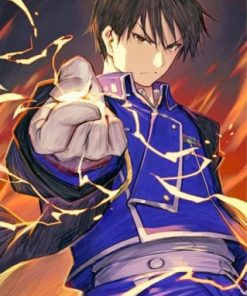 Roy Mustang Paint by numbers