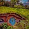 Aesthetic House In New Zealand Paint by numbers