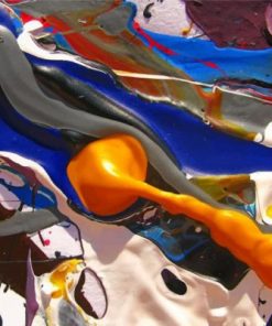Abstract Art paint by numbers