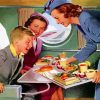 Airplane First Class Paint by numbers