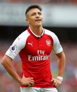 Alexis Sanchez Paint by numbers