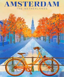 Amsterdam Illustration Paint by numbers