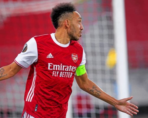 Pierre Emerick Aubameyang Paint by numbers