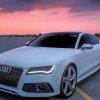 White Audi R8 Paint by numbers