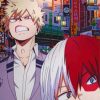 Bakugou And Shoto Todorki Paint by numbers