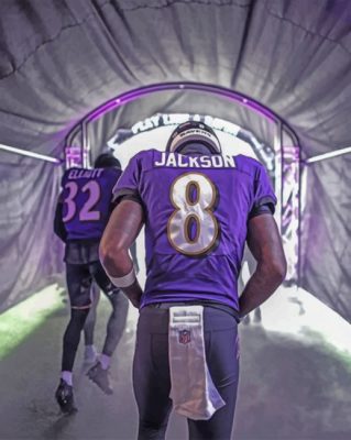 Baltimore Ravens Paint by numbers