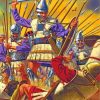 Battle Of Gabiene Paint by numbers