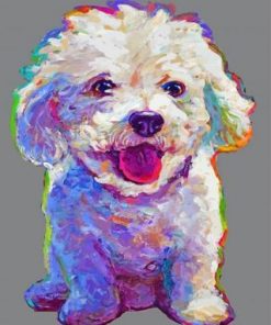 Aesthetic Bichon Paint by numbers