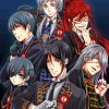 Black Butler Manga paint by numbers