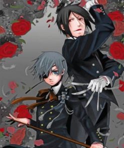 Black Butler paint by numbers