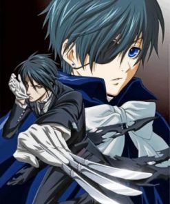 Ciel And Sebastian paint by numbers