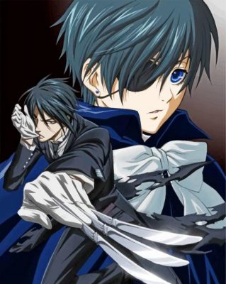 Ciel And Sebastian paint by numbers