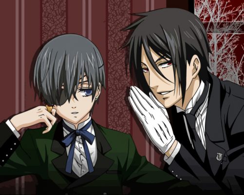 Black Butler Anime paint by numbers