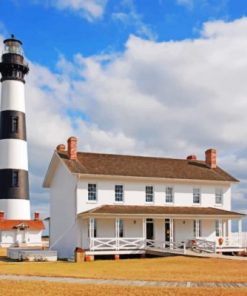 Bodie Lighthouse paint by numbers