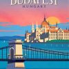 Budapest Hungary Paint by numbers