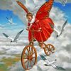 Butterfly Girl Paint by numbers