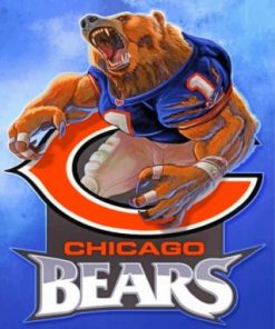 Chicago Bears Paint by numbers