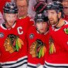 Chicago Blackhawks paint by numbers