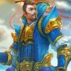 Chinese Warrior Paint by numbers