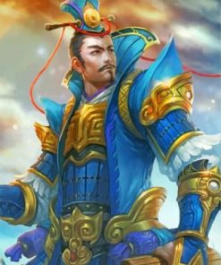 Chinese Warrior Paint by numbers