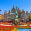 Colorful Antwerp - Paint By Numbers