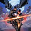 Crazy Batman And Catwoman paint by numbers
