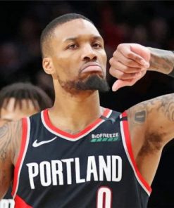 Damian Lamonte Ollie Lillard paint by numbers