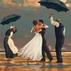 Dancing In The Rain Paint by numbers