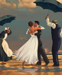 Dancing In The Rain Paint by numbers