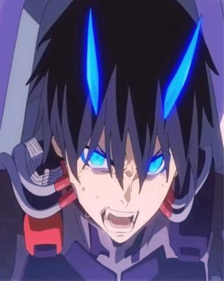 Darling In The Franxx paint by numbers