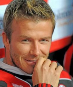 David Beckham Football Player Paint by numbers