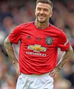 David Beckham Sport Paint by numbers