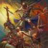 Death Dealer By Frank Frazetta paint by numbers