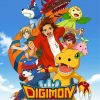 Digimon Data Squad Paint by numbers