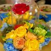 Enchanted Rose And Flowers Paint by numbers