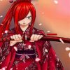 Erza Scarlet Fairy Tail Paint by numbers