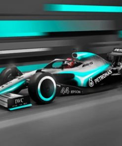 F1 Car Paint by numbers