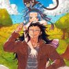 Gajeel Redfox Juvia Lockser And Happy paint by numbers