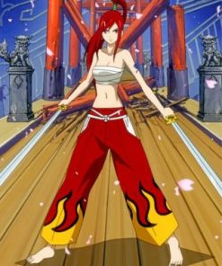 Fairy Tail paint by numbers