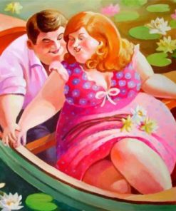 Fat Couple Paint by numbers