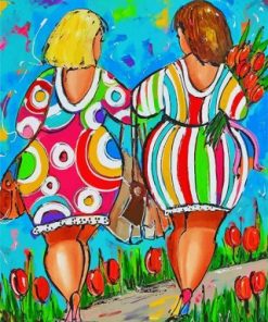 Fat Ladies Paint by numbers