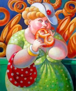 Fat Woman Paint by numbers