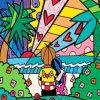 Folk Art Couple Paint by numbers