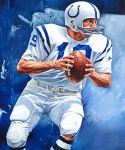 Football Player Paint by numbers